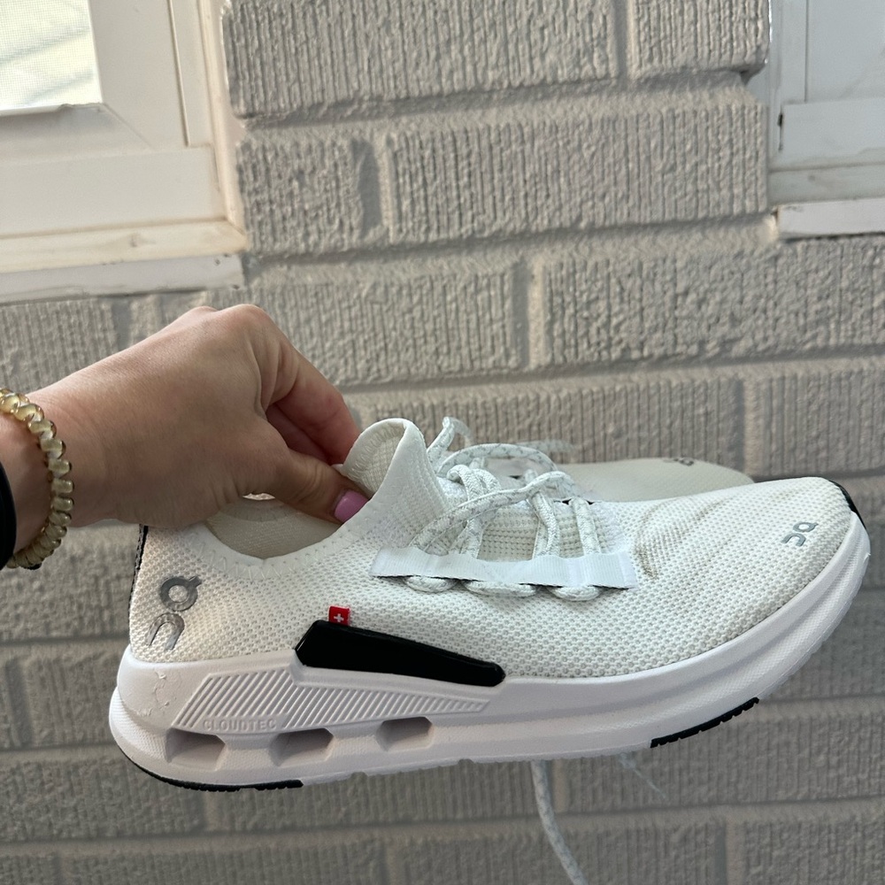 On Running White Athletic Shoes